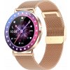 Smartwatch Dámske Hodinky KM88 ZLATÉ AMOLED Menu PL CZ Nové