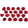 Ocún Footholds Set 1 Bolt-on red