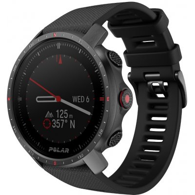 Outdoorové hodinky Polar Grit X Pro čierna - M/L