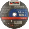 Koner Rezný kotúč na kov 230 x 2,0 x 22 mm D603