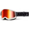 100% STRATA 2 NEW okuliare šedé červené plexi