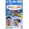 Snazaroo farby na tvár modrá sada