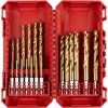 MILWAUKEE Sada vrtákov do kovu RED HEX SHOCKWAVE HSS-G TiN O 19 ks 4932493866