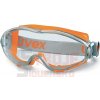 Uvex ULTRASONIC Uzavrené okuliare, zorník číry, oranžovo-šedé