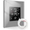 Revolo Touch WiFi digitálny termostat s externou sondou - Strieborný