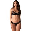 Obsessive - Stelisa čierny 2-dielny set 2XL/3XL