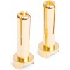 MIBO MIBO Zlaté konektory 4mm 2ks MB-4137