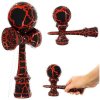 KENDAMA Arkádová hra drevená červená