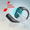 Canyon OnFlow 12, TWS slúchadlá na uši, BT 5.4, technológia Air Conduction, nabíjacie puzdro, výdrž 8/50hod, čierne CNS-TWS12BK