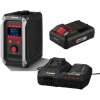 Parkside Performance® Aku stavebné rádio + Smart akumulátor 20 V/4 Ah + Smart nabíjačka akumulátora 20 V/12A (800010118)