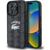 Lacoste Blend Monogram MagSafe Zadní Kryt pre iPhone 16 Pro Black