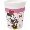 Procos Papierové poháre - Disney Minnie Mouse 200 ml 8 ks