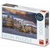 BÚRKA NAD ANTVERPAMI 1000 neón Puzzle