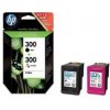 HP Cartridge CN637EE kombinované balenie HP300 (čiernobielo - 200 strán, farebne - 165 strán) originálna