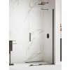 New Trendy Smart Black stena sprchového kúta walk -in 110 cm čierna matný/sklo priehľadné EXK-4192-WU