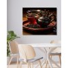 ZUTY Obrazy na stenu - Čaj na podnose Rámovanie: vypnuté plátno na rám, Rozmer: 40x50 cm