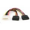 Napájací kábel GEMBIRD SATA 15 cm interný (molex 5,25