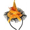 Čelenka s čarodejníckym mini klobúkom