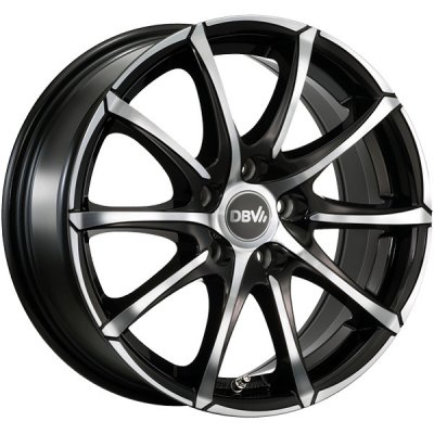 DBV Tropez 6,5x16 5x114,3 ET40 black polished