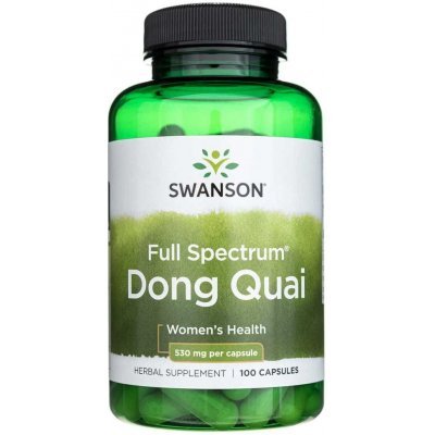 Swanson Plné spektrum Dong Quai 530 mg 100 kapsúl