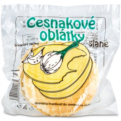 Oblátky cesnakové slané 55g