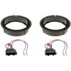 Reproduktorové dištančné adaptéry 165 mm VW GOLF 4 IV 5 V PLUS 6 VI Passat 3C