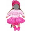 Oblečenie pre BÁBIKU bábika bábätko BORN šaty BALET 305