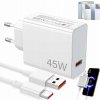 NABÍJAČKA XIAOMI USB NAPÁJACÍ ADAPTÉR PRE TELEFÓNY VÝKONNÁ 45W/30W USB + KÁBLE