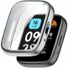 MojRemienok.sk Ochranné puzdro s tvrdeným sklom pre Xiaomi Redmi Watch 3 Active Farba: strieborná