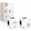 Tech-Protect PCL3X4 zásuvka 2x USB / 2x USB-C / 3x elektrická zásuvka, biela
