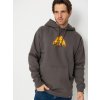 Spitfire Hellfire (charcoal solid w/multi color print) XL, hnedá