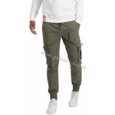 Nohavice Alpha Industries pánske Tactical Jogger dark olive