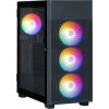 Zalman skříň S5 Neo Black / ATX / 4x 120mm RGB Fan / USB 3.0 / USB 2.0 / černá