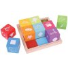 Bigjigs Baby Drevené kocky s obrázkami