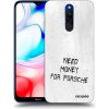 Picasee silikónový čierny obal pre Xiaomi Redmi 8 - White Fuel
