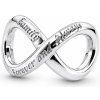 Pandora Strieborná korálka Nekonečno Forever & Always 793243C00