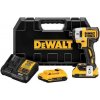 DeWALT DCF887D2 18V aku rázový utahovák, 2x2Ah, nabíječka, Tstak