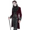 kabát DEVIL FASHION Wine Red Retro Gothic