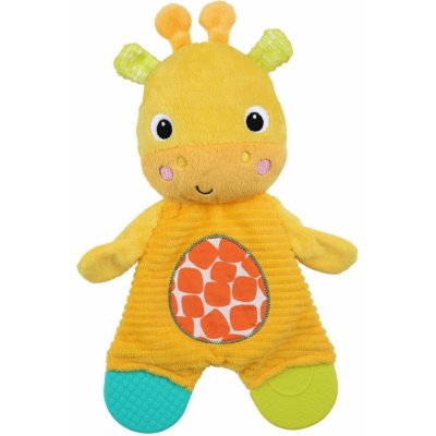 Bright Starts Hračka hryzačka Snuggle&Teethe žirafa