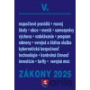Zákony V / 2025 - Verejná správa, školy, obce, mestá - kolektív autorov