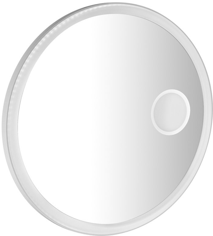SAPHO FLOAT okrúhle LED podsvietené zrkadlo, ø 80 cm, kozm. zrkadlo, IR senzor, 3500-6500°K, biely FT800