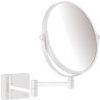 Kozmetické zrkadielko Hansgrohe AddStoris sklopné vo farbe matná biela 41791700