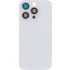 Batériový kryt + sklíčko kamery s rámom iPhone 16 Pro White Titanium - OEM