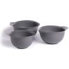 KitchenAid Misky na miešanie a mixovanie KitchenAid, sada 3 ks sivé KQG175OSCGG