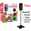 JOKO Interaktívny Semafór pre deti 72cm so zvukom a svetlom + svetlá pre chodcov (Detský Semafór so zvukom a svetlom)