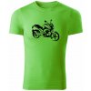 T-ričko BMW G310R pánske tričko Farba trička: Jablkovozelená, Veľkosť: XXL