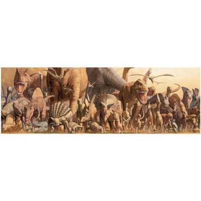 EUROGRAPHICS Panoramatické puzzle Dinosaury 1000 dielikov (6010-4650)