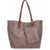 Dámská kabelka shopper bag Herisson tmavo béžová H8805