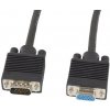 LANBERG VGA M / F prodlužující kabel 1,8m, stíněný, černý CA-VGAC-10CC-0018-B+ Lanberg