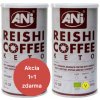Keto Reishi BIO instantná káva s MCT olejom- Maca - Matcha - Stevia 100g plechovka 1+1 zadarmo ANilab Tubus Matcha Maca Reishi Instantná káva ANi
